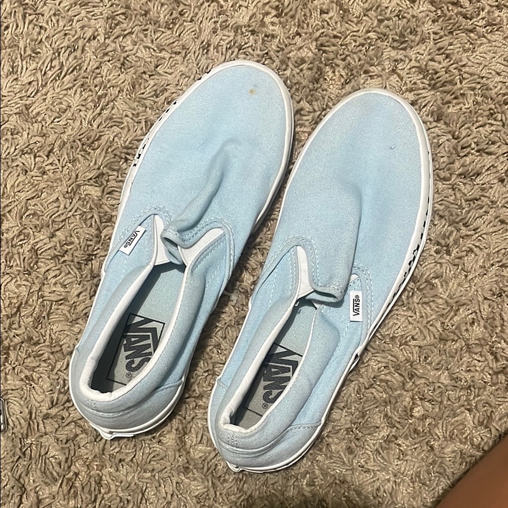 Vans Sky Blue Casual Slip-Ons